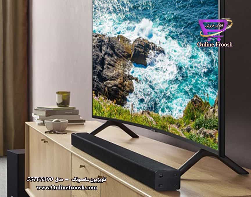 تلویزیون منحنی 55 اینچ سامسونگ مدل  55TU8300