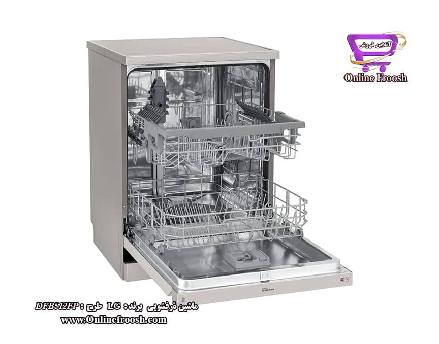 ماشین ظرفشویی 14 نفره  ال جی مدل 512